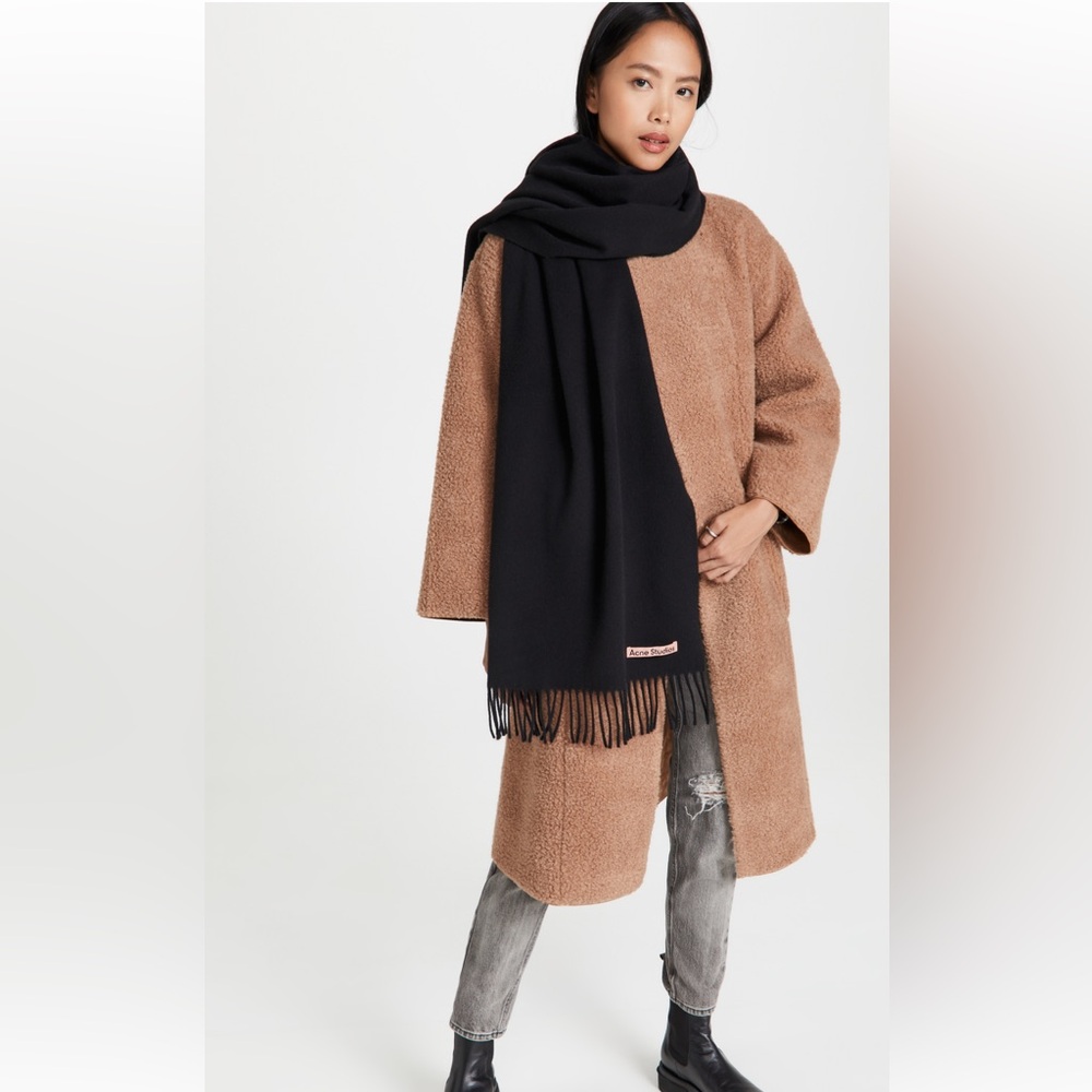 Acne Studios Oversized fringe Scarf EUC